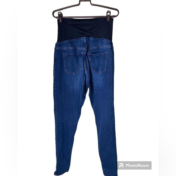 Isabel by Ingrid & Isabel Maternity Jean High Over Belly Back Crossover Panel - Picture 6 of 14